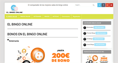 Desktop Screenshot of el-bingo-online.com